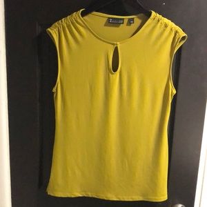 New York & company dressy top blouse size small